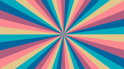 Vintage starburst color matching background