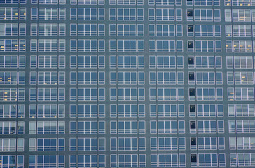 facade view of modern office building