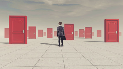 Difficult decisions doors