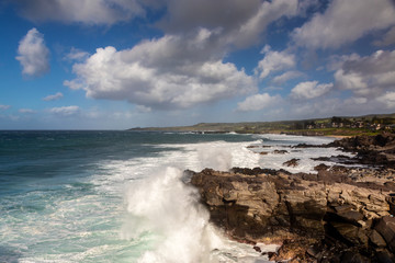 Huge waves at Kapalua Bay
