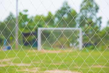 Football Gate Mesh,Mesh in the football field,detail of the soccer field goal net