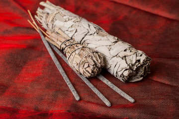 Incense of Salvia Apiana (White sage, sacred sage, bee sage, california sage) 