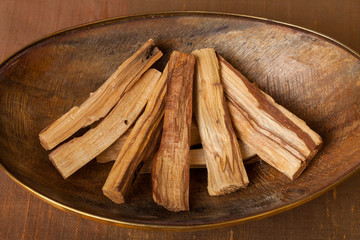Bursera graveolens, known in Spanish as Palo Santo (