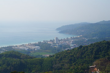 Fototapeta premium view of the city