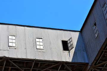Anghel Saligny Silos at Constanta Maritime Harbor, Romania