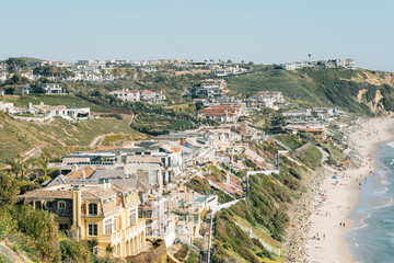 Fototapeta premium View of Strand Beach, in Dana Point, Orange County, California