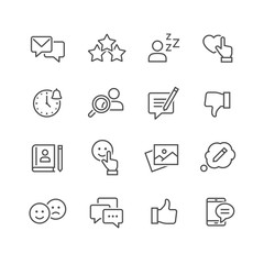Social Networks Icons set