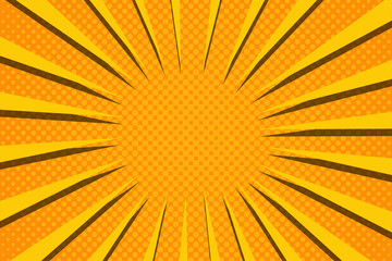 Comic book page dynamic concept