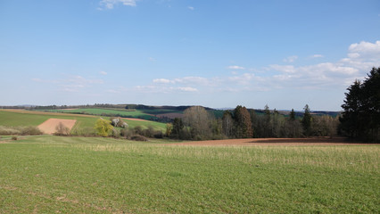 Obraz premium Landschaft im Saarland