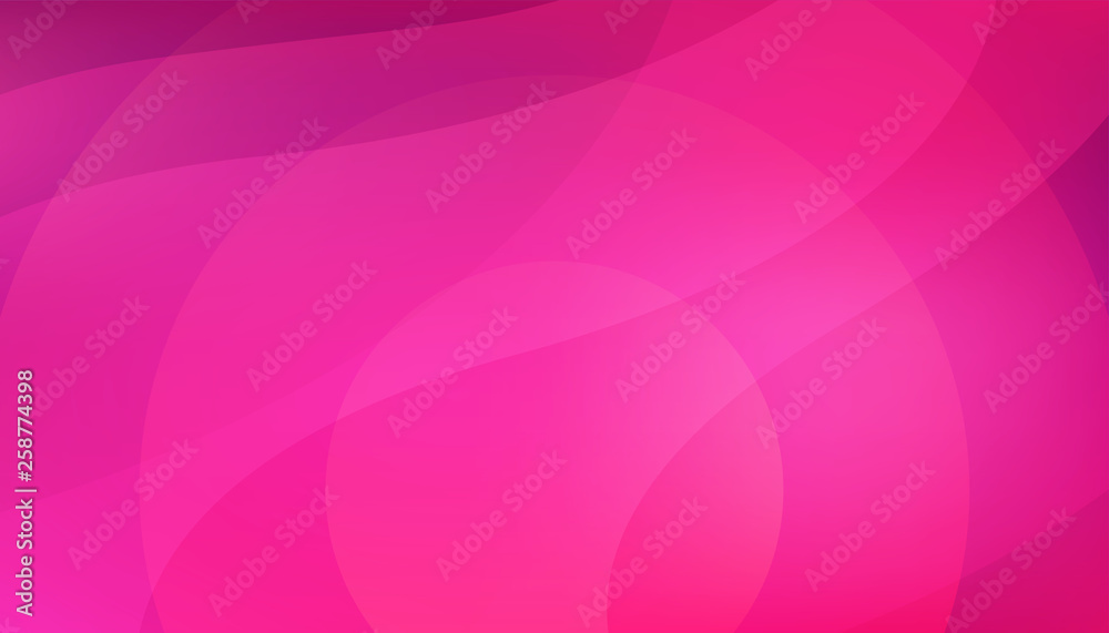 Wall mural vector violet abstract horizontal background with wavy shapes for romantic or fantasy illustration i