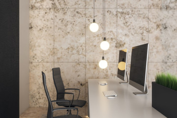 Modern reception desk