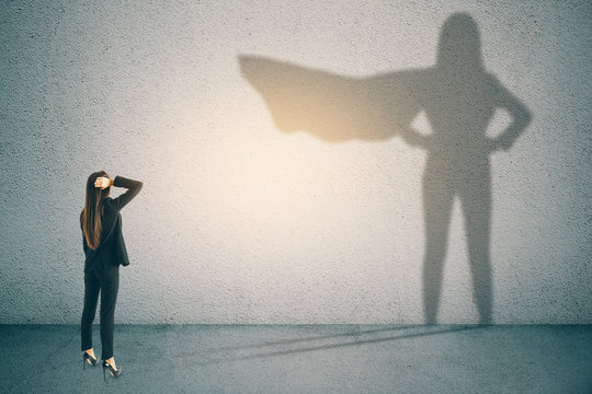 Confidence and success concept