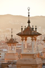 Obraz premium Placa Espanya in Barcelona