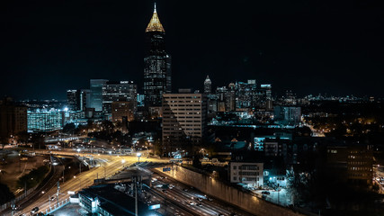 Atlanta City Night Lights