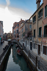 Rues, ruelles et canaux de Venise en Italie 