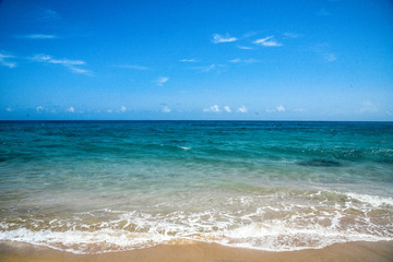 Fototapeta na wymiar Wilderness Beach, Base Ramey, Puerto Rico