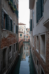 Obraz na płótnie Canvas Rues, ruelles et canaux de Venise en Italie 