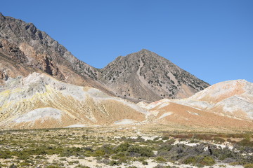 Rand der Caldera auf Nysiros