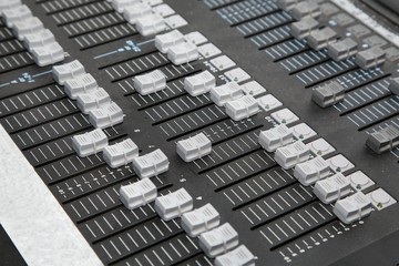 Fototapeta premium Light controller mixer board