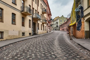Fototapeta na wymiar Narrow Streets of Prague