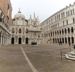Palais des doges à Venise en Italie