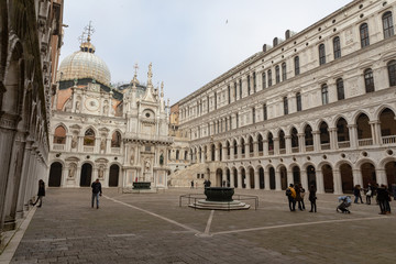 Fototapeta premium Pałac Dożów w Wenecji we Włoszech