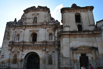 Fototapeta premium Vieille Ville Colorée Antigua Guatemala