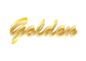 the word is golden in golden gradient.