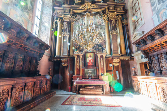 Bernardine Church Interior. Sacristy