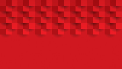 Red abstract background vector with blank space for text.