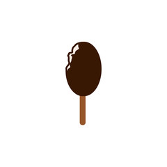 ice cream chocolate colored icon. Element of ice cream illustration icon. Signs and symbols can be used for web, logo, mobile app, UI, UX