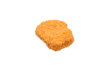 Nuggets isolated on a white background.