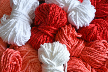 Small Balls of Colorful Yarn.