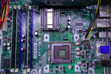 Processore personal computer CPU scheda madre