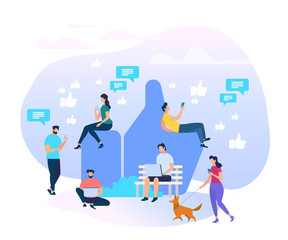 Men and Women Characters Communication in Internet