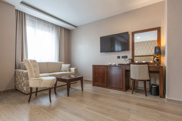 Fototapeta premium Hotel room interior