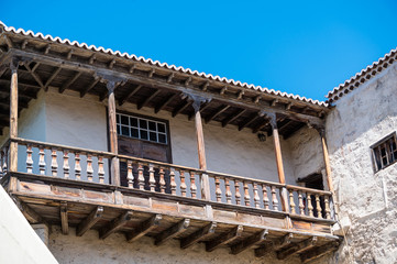Obraz premium Kanarisches Wohnhaus