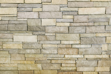 Old mosaic stone wall background texture