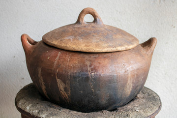 Clay pot without lid