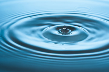 Close up of water droplet or splash-Image