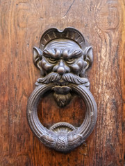 Cast iron door handle
