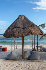 umbrellas on the beach