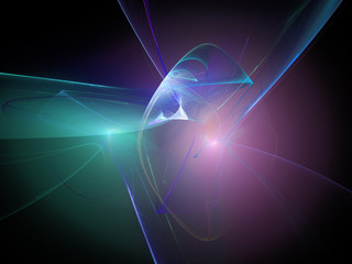 Abstract fractal background