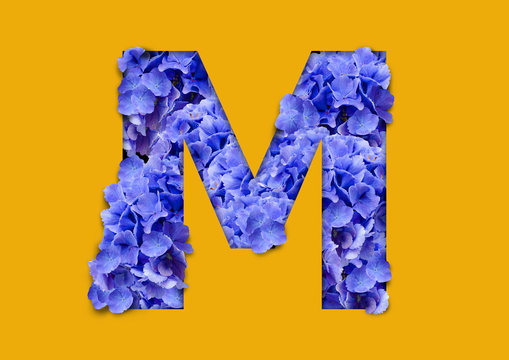 flower in letter