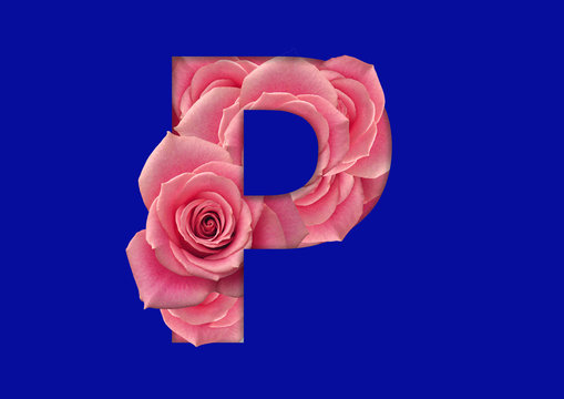 flower in letter