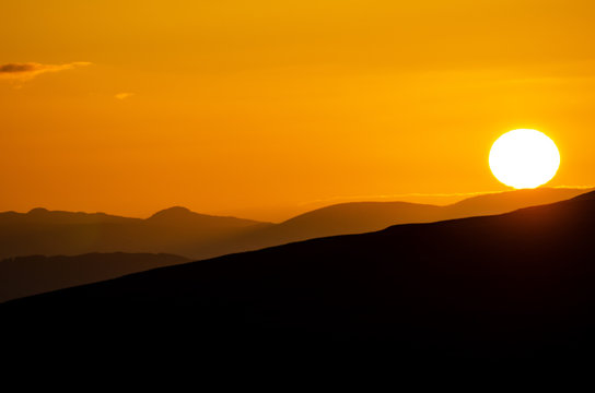 Campsie Fells March Sunset 008