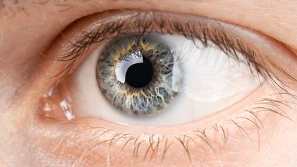 Eyes close-up
