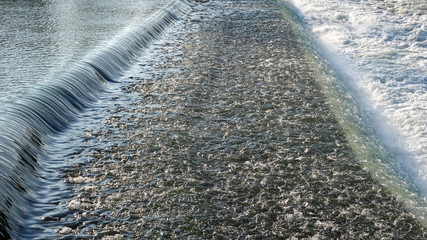 Wasserfall über drei Stufen im Lech © Lei7