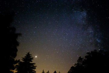 Nuit étoilée dans les Cévennes