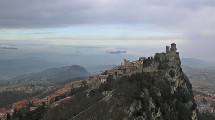 Obraz premium castle in San Marino